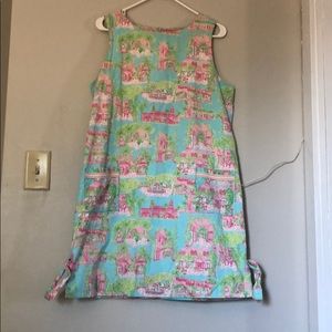 VINTAGE Lilly Pulitzer Palm Beach Toile Shift EUC!